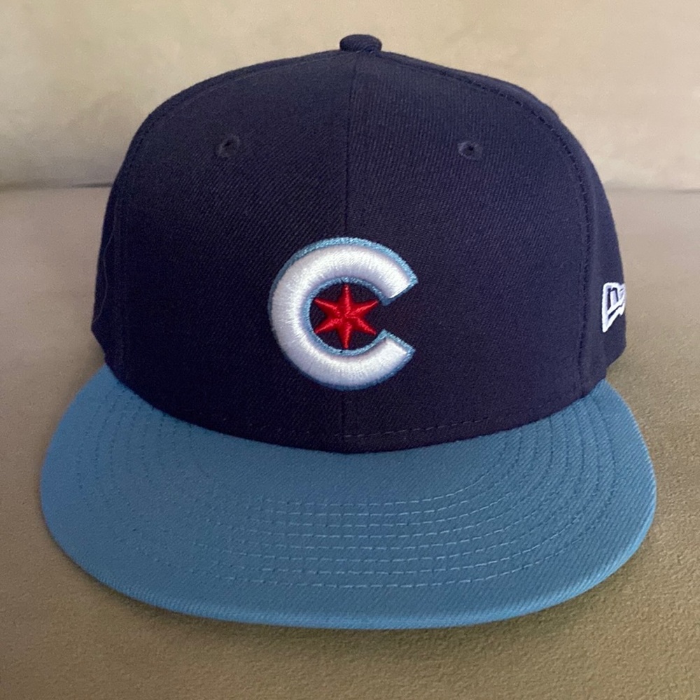 Chicago Cubs fitted baseball cap 7 3/8